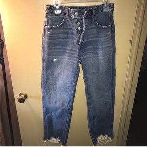 NWT Annie Abercrombie &Fitch High Rose Jeans